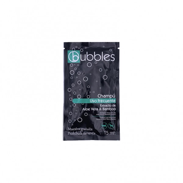 Bubbles® Universalshampoo mit Aloe Vera und Bambus - Probesachet